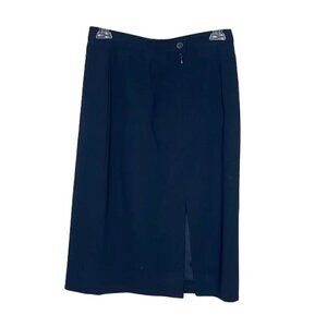 Jones New York Dark Blue Pencil Skirt